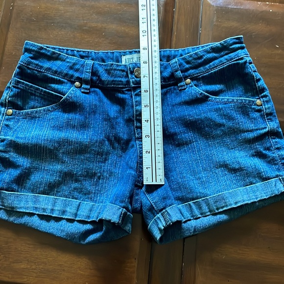 Women’s size waist 26 AIIZ Blue Denim Shorts - Picture 5 of 11